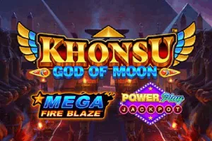 Mega Fire Blaze: Khonsu God of Moon PowerPlay Jackpot - JFGAMING
