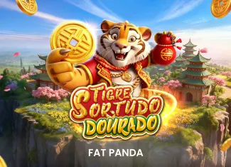 Tigre Sortudo Dourado - JFGAMING