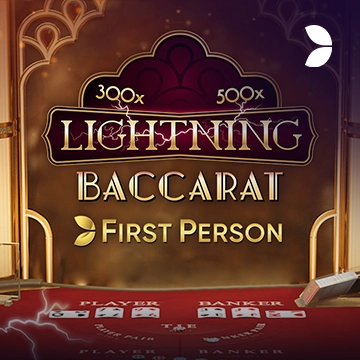 First Person Lightning Baccarat - JFGAMING