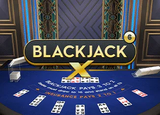 Blackjack X 6 - Azure - JFGAMING