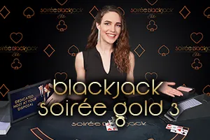 Blackjack Soirée Gold 3 - JFGAMING